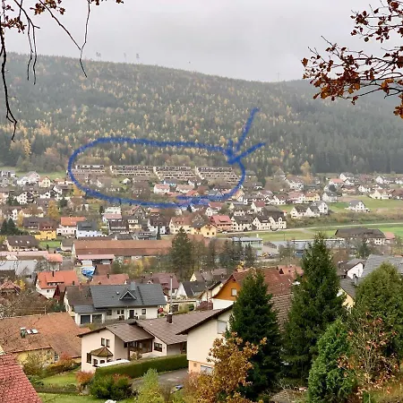 Apartment Mit Herrlicher Aussicht Uebers Murgtal Baiersbronn